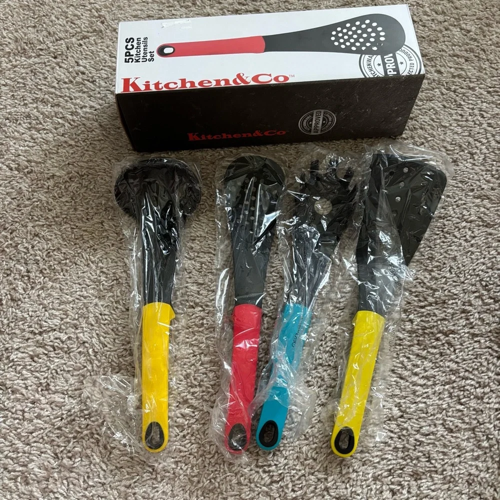 Kitchen & Co 4-Piece Utensil Set